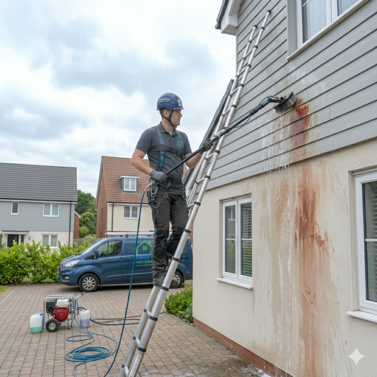Exterior Cleaning in Horsham and Soft Washing Across Sussex:What Local Homeowners Need to Know